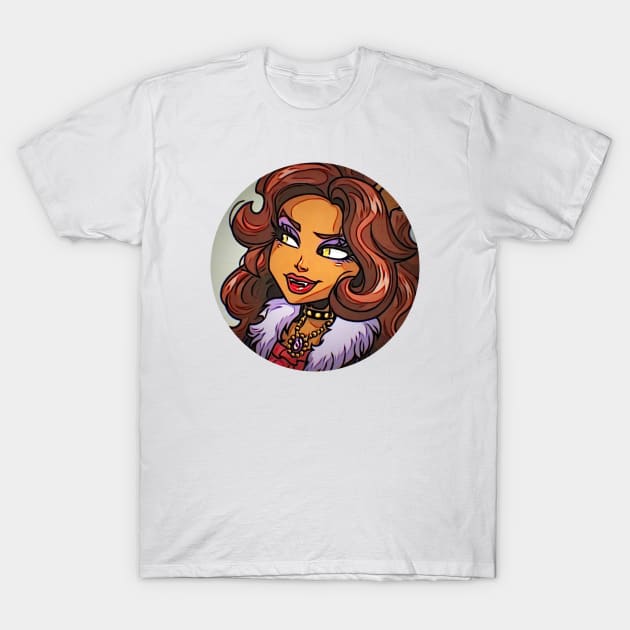 Clawdeen T-Shirt by VinylPatch